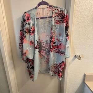 Floral Kimono Cardigan